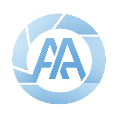 Logo de aaraya con monograma AA